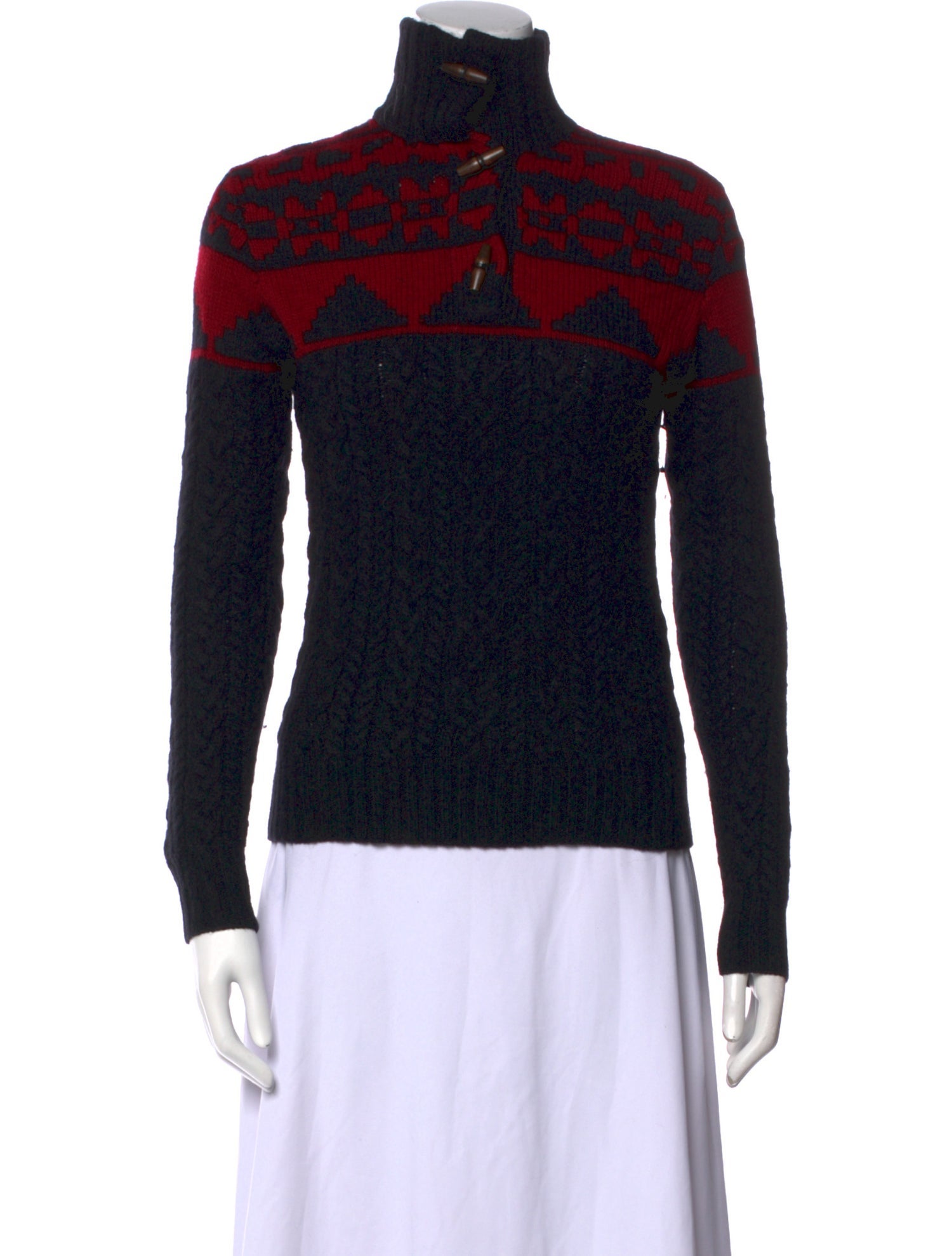 Ralph Lauren Lambswool Striped Sweater