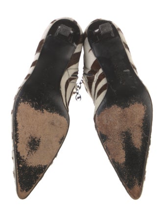 Ralph Lauren Ponyhair Animal Print Boots