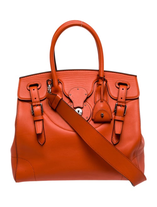 Ralph Lauren Leather Top Handle Bag