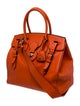 Ralph Lauren Leather Top Handle Bag