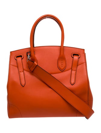 Ralph Lauren Leather Top Handle Bag
