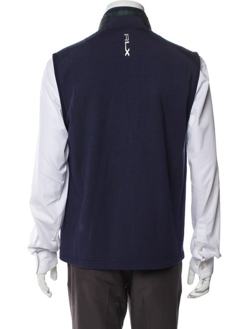 RLX by Ralph Lauren Plaid Print Vest