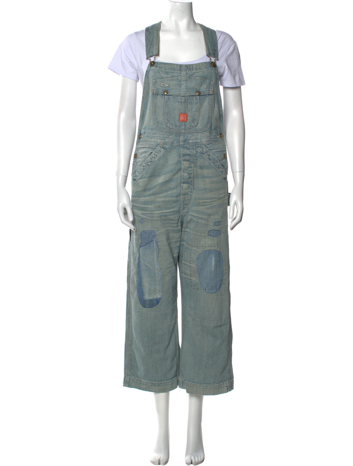RRL & Co. Square Neckline Jumpsuit