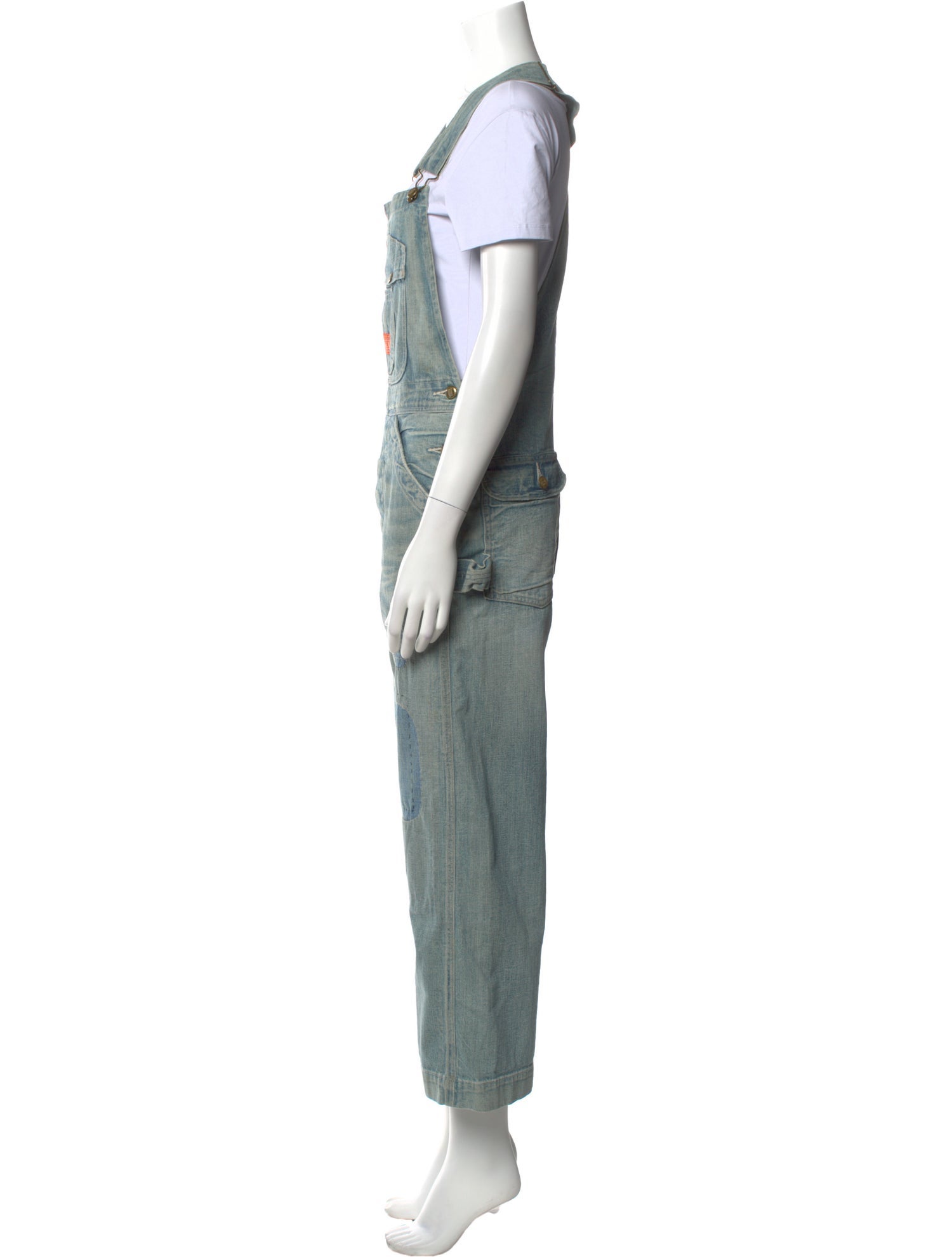 RRL & Co. Square Neckline Jumpsuit