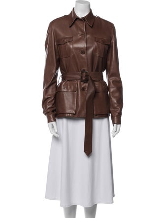 Ralph Lauren Leather Utility Jacket