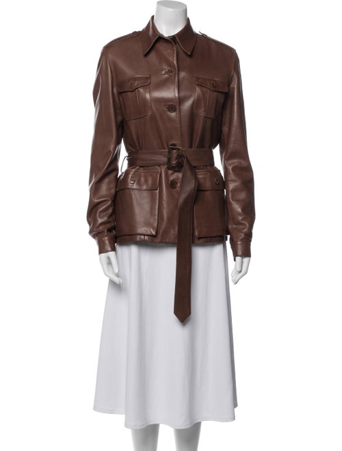 Ralph Lauren Leather Utility Jacket