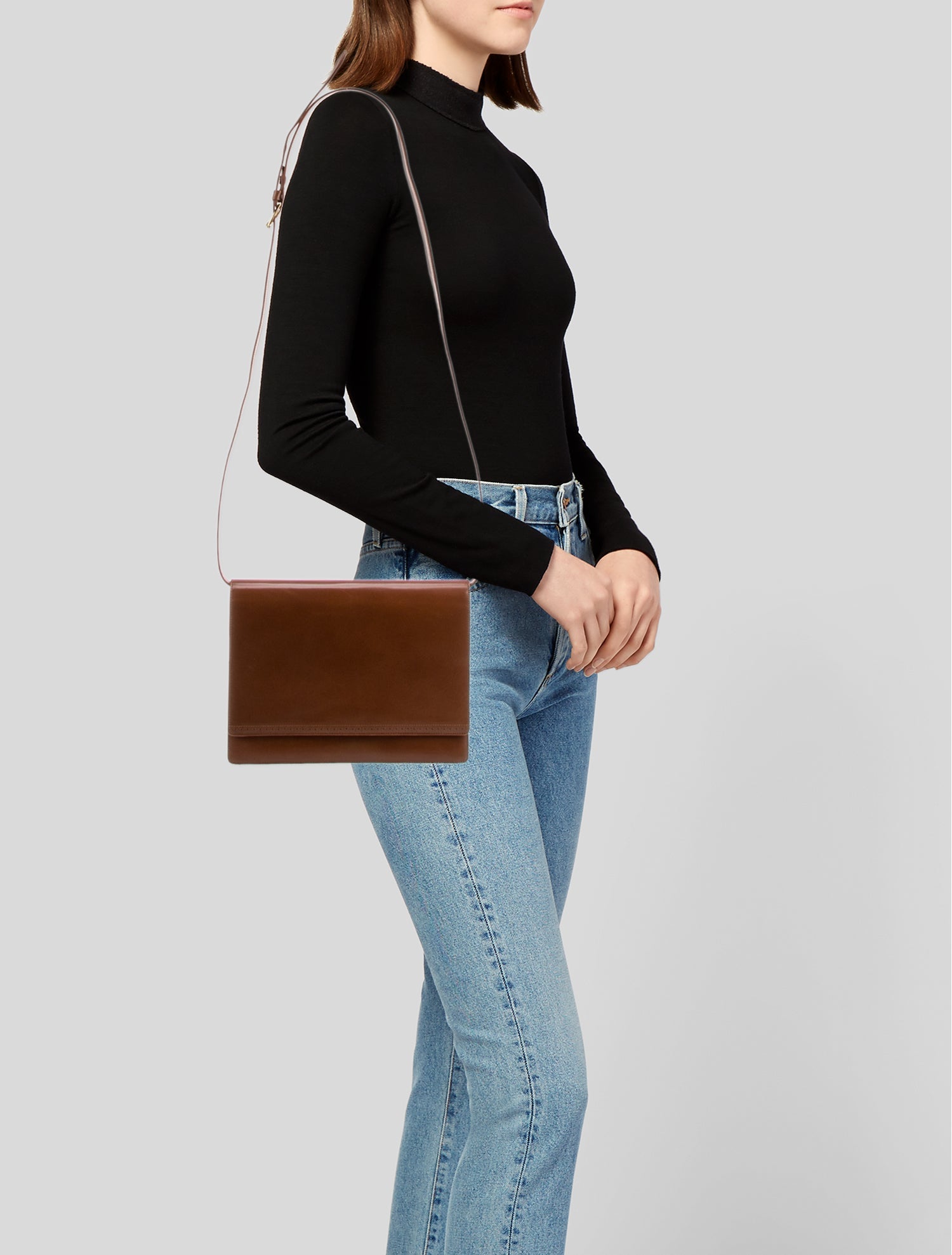 Ralph Lauren Leather Shoulder Bag