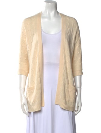 Ralph Lauren Cashmere Open Front Sweater