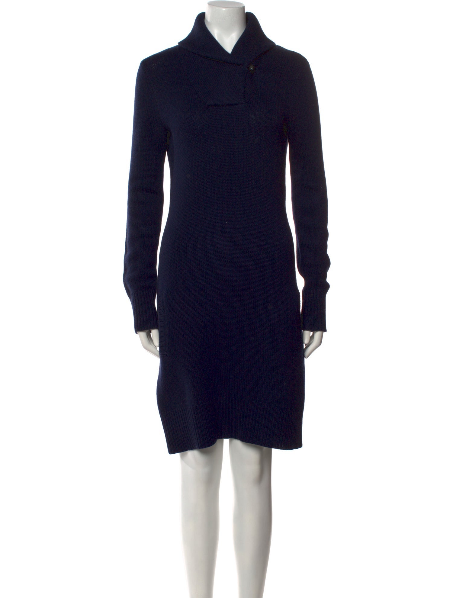 Ralph Lauren Cashmere Midi Length Dress