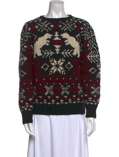 Ralph Lauren Wool Printed Sweater