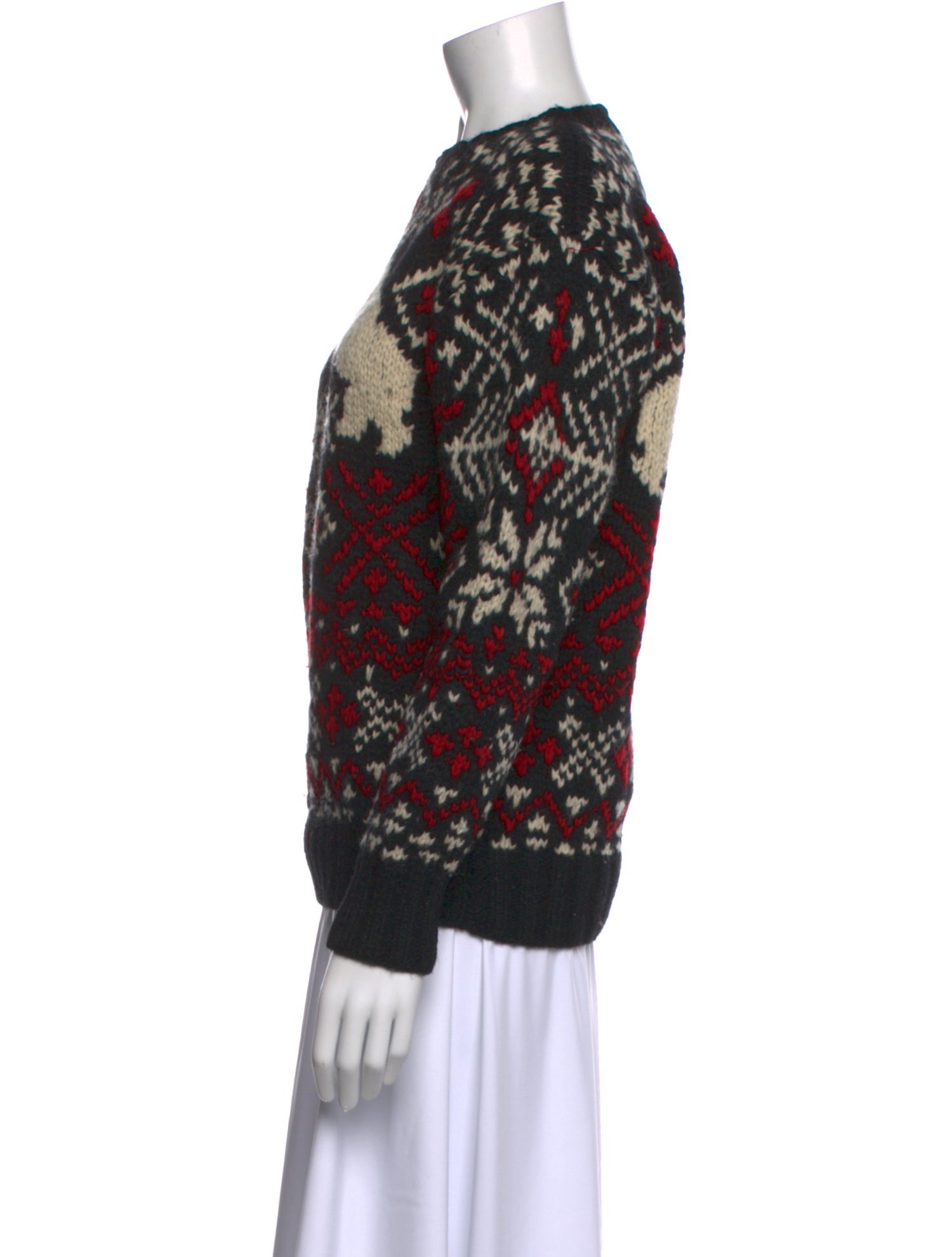 Ralph Lauren Wool Printed Sweater