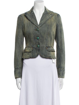 Ralph Lauren Tweed Pattern Blazer