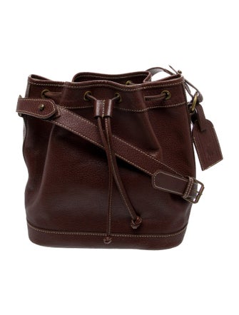 Ralph Lauren Leather Bucket Bag