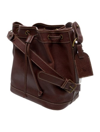 Ralph Lauren Leather Bucket Bag