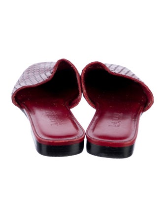 Ralph Lauren Leather Mules