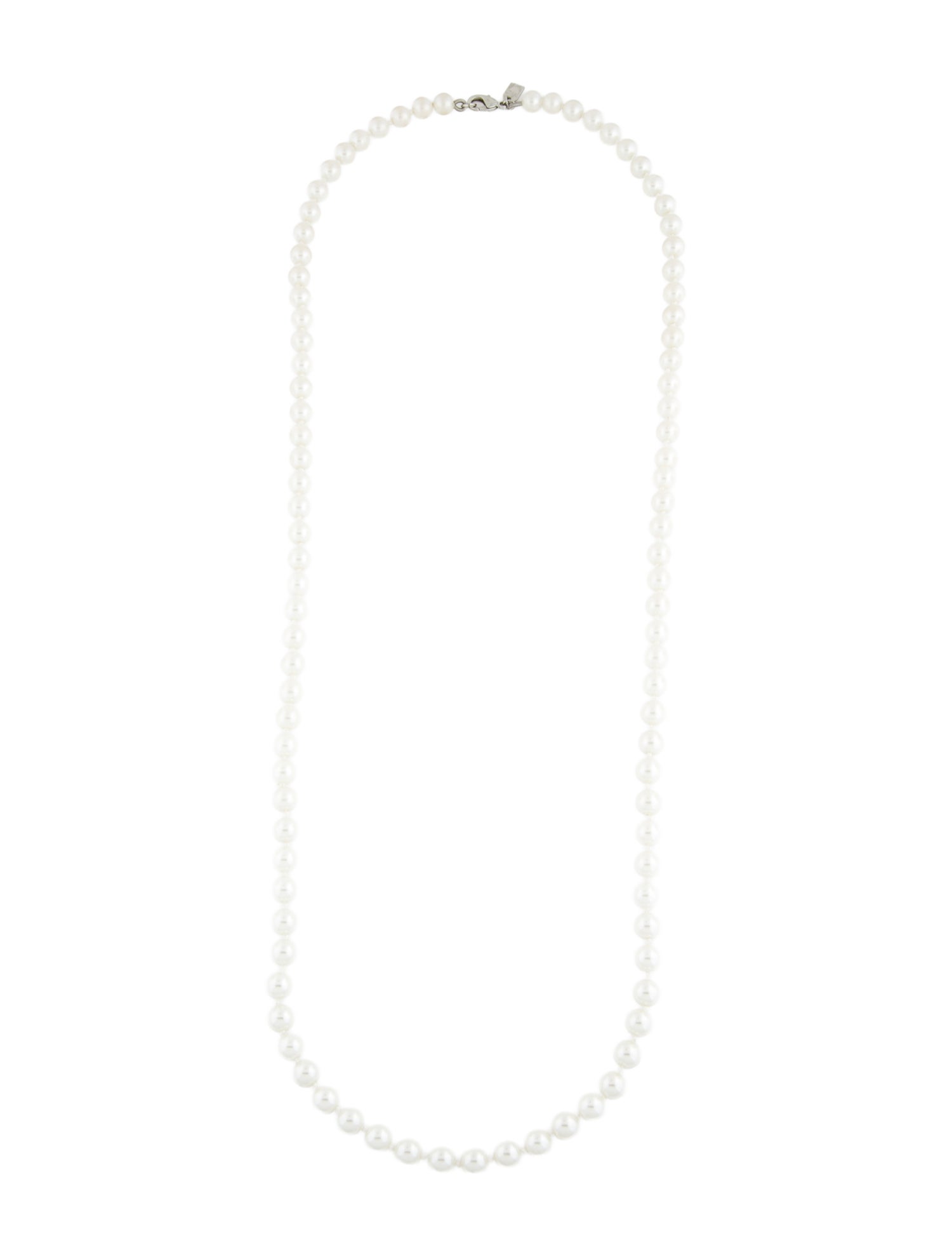 Ralph Lauren Faux Pearl Beaded Necklace
