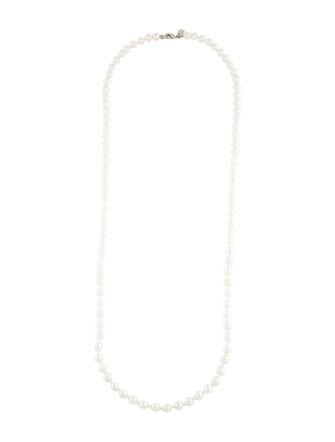 Ralph Lauren Faux Pearl Beaded Necklace