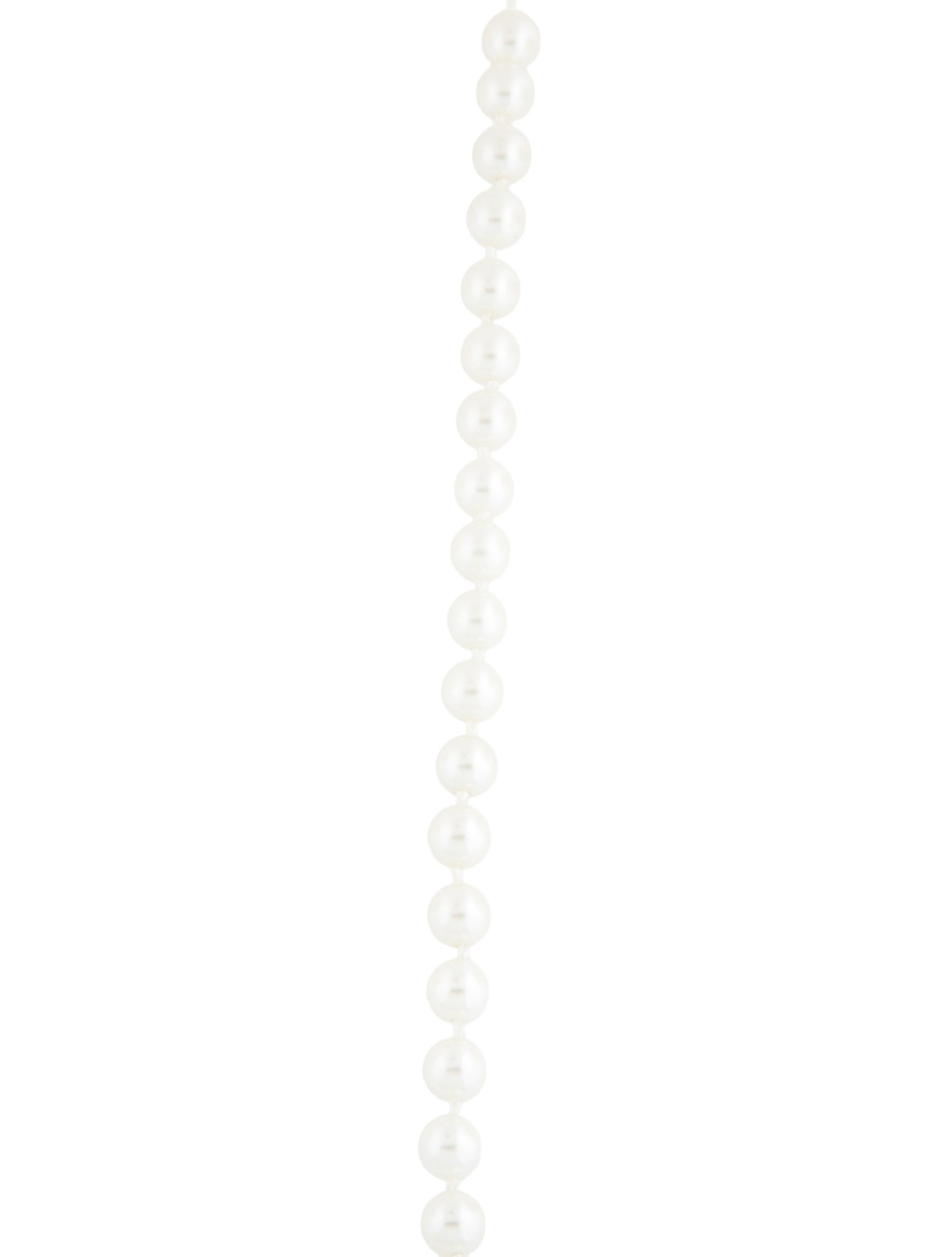 Ralph Lauren Faux Pearl Beaded Necklace