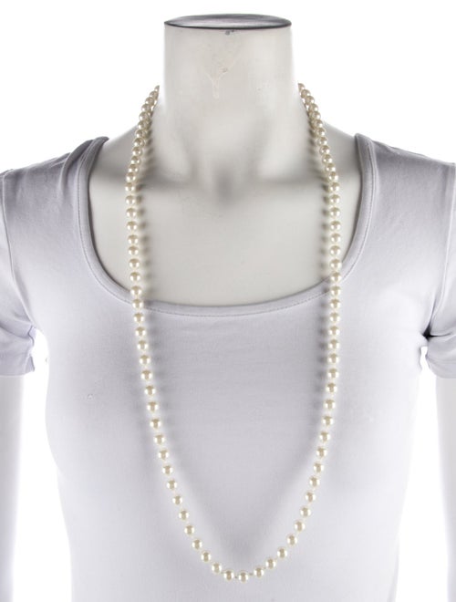 Ralph Lauren Faux Pearl Beaded Necklace