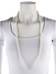 Ralph Lauren Faux Pearl Beaded Necklace