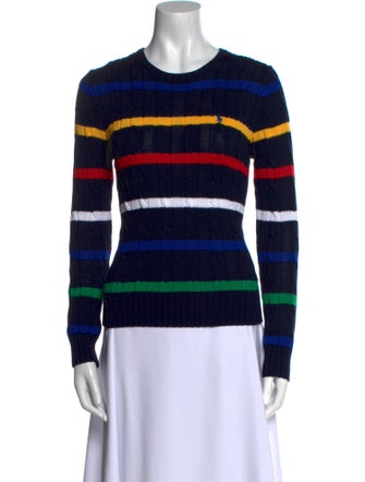 Ralph Lauren Striped Crew Neck Sweater