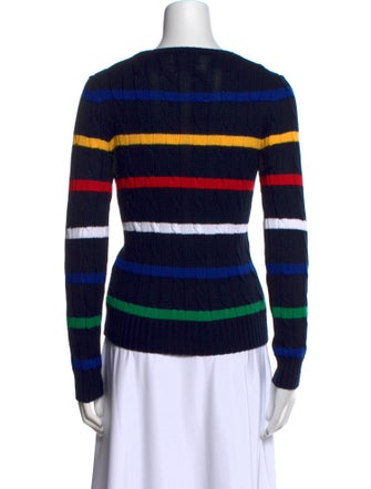 Ralph Lauren Striped Crew Neck Sweater