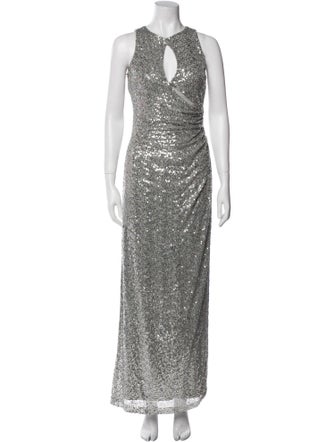 Ralph Lauren V-Neck Long Dress