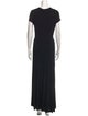 Ralph Lauren Crew Neck Long Dress