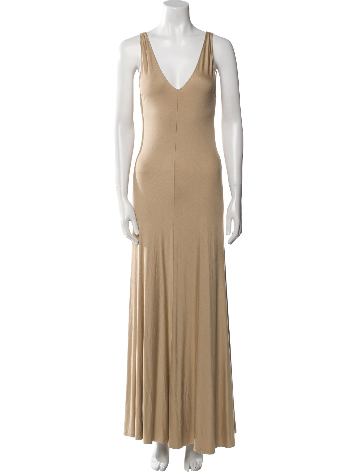 Ralph Lauren V-Neck Long Dress