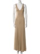 Ralph Lauren V-Neck Long Dress