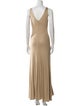 Ralph Lauren V-Neck Long Dress