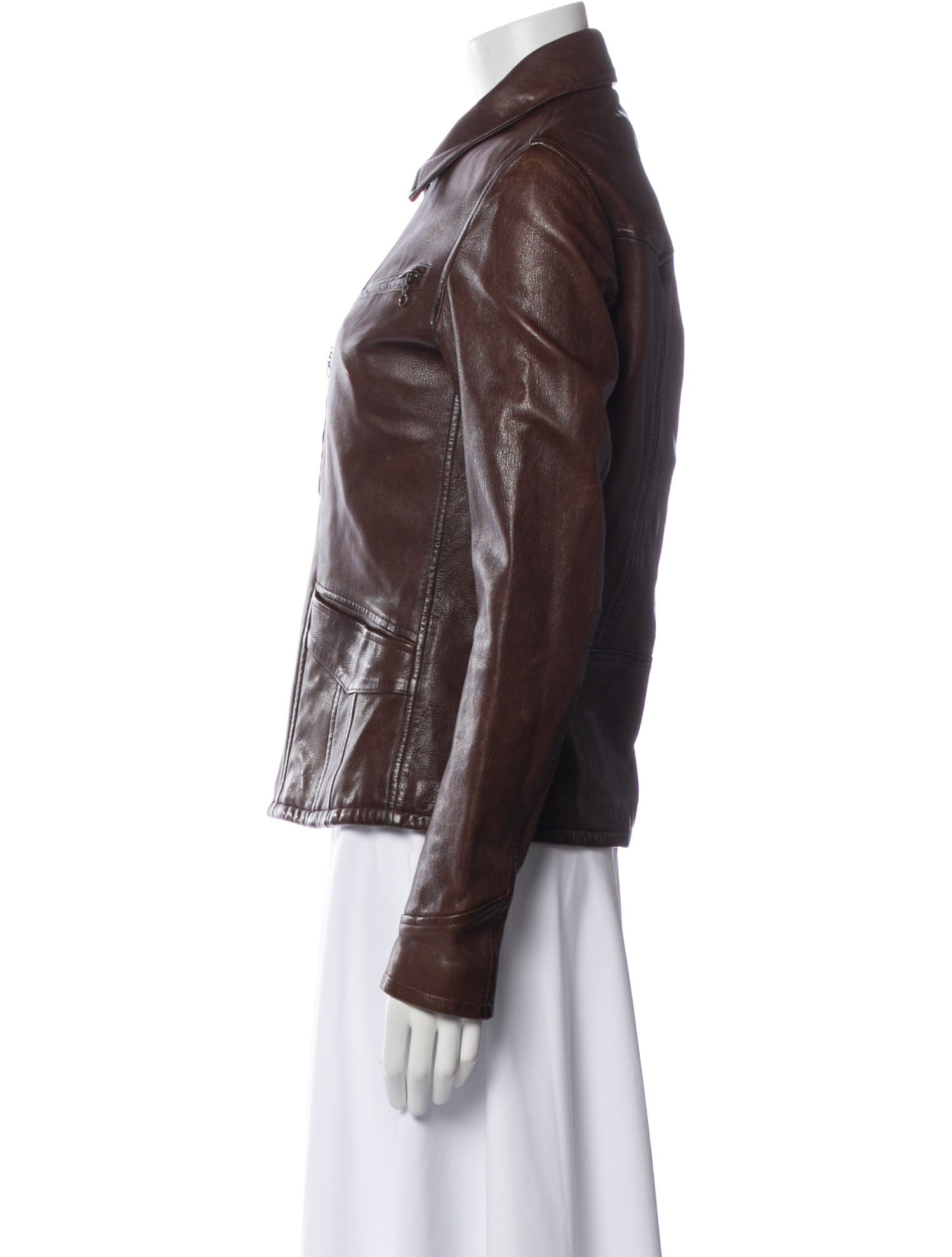 Ralph Lauren Leather Biker Jacket