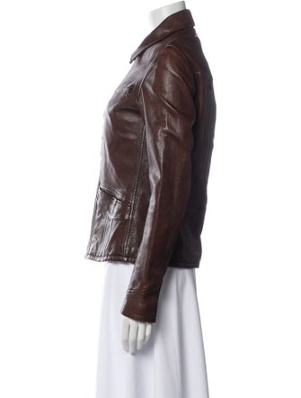 Ralph Lauren Leather Biker Jacket