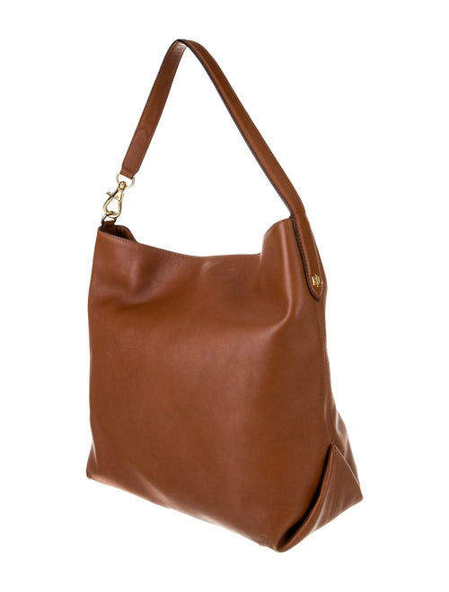 Ralph Lauren Leather Top Handle Bag