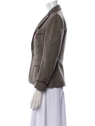 Ralph Lauren Wool Printed Blazer