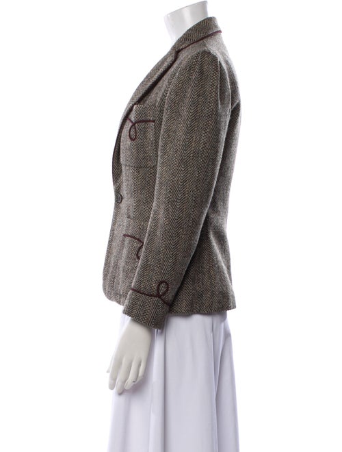 Ralph Lauren Wool Printed Blazer