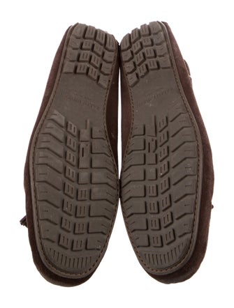 Ralph Lauren Suede Tassel Accents Drivers