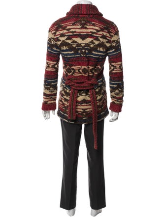 Ralph Lauren Printed V-Neck Cardigan