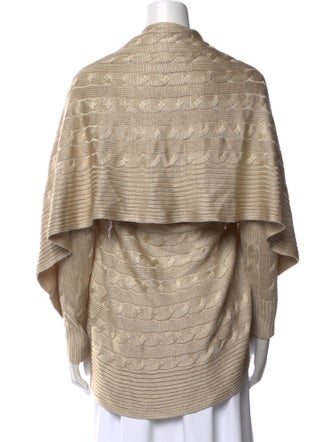 Ralph Lauren Silk Open Front Sweater