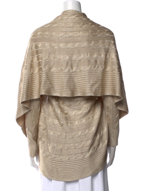 Ralph Lauren Silk Open Front Sweater