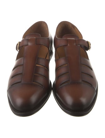 Ralph Lauren Leather Monk Straps