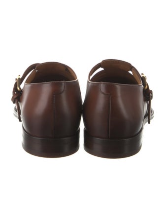 Ralph Lauren Leather Monk Straps