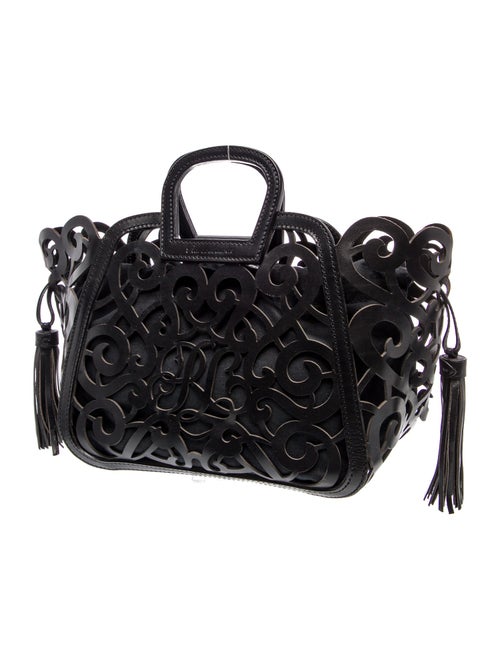 Ralph Lauren Leather Top Handle Bag