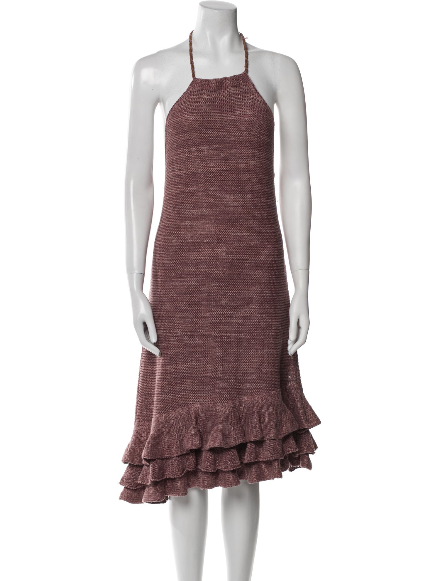 Ralph Lauren Linen Midi Length Dress