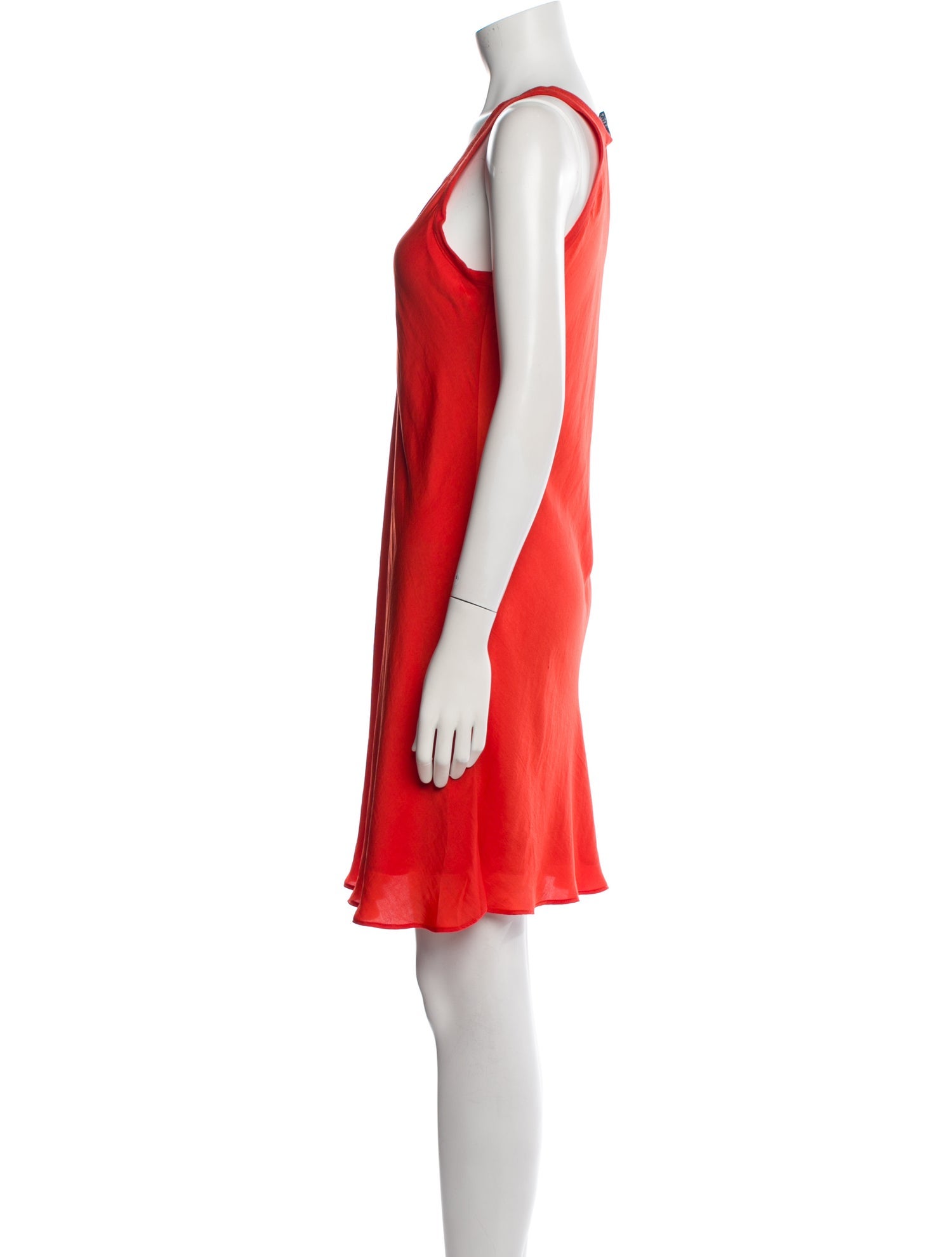 Ralph Lauren Scoop Neck Mini Dress