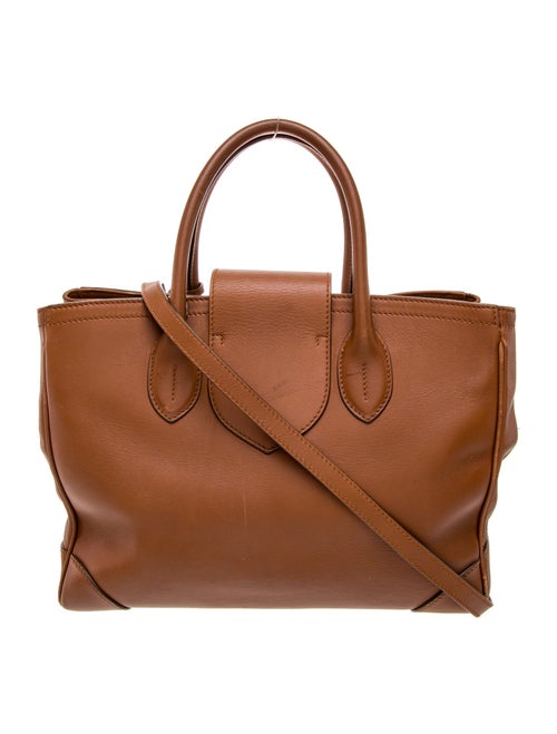Ralph Lauren Leather Top Handle Bag