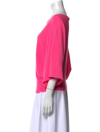 Ralph Lauren Cashmere Bateau Neckline Sweater