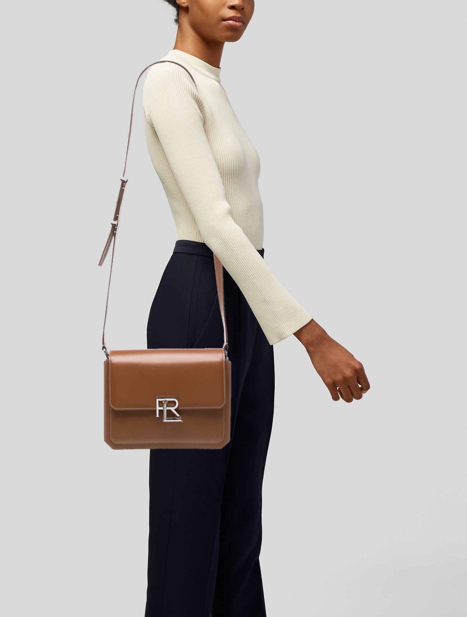 Ralph Lauren Leather Crossbody Bag