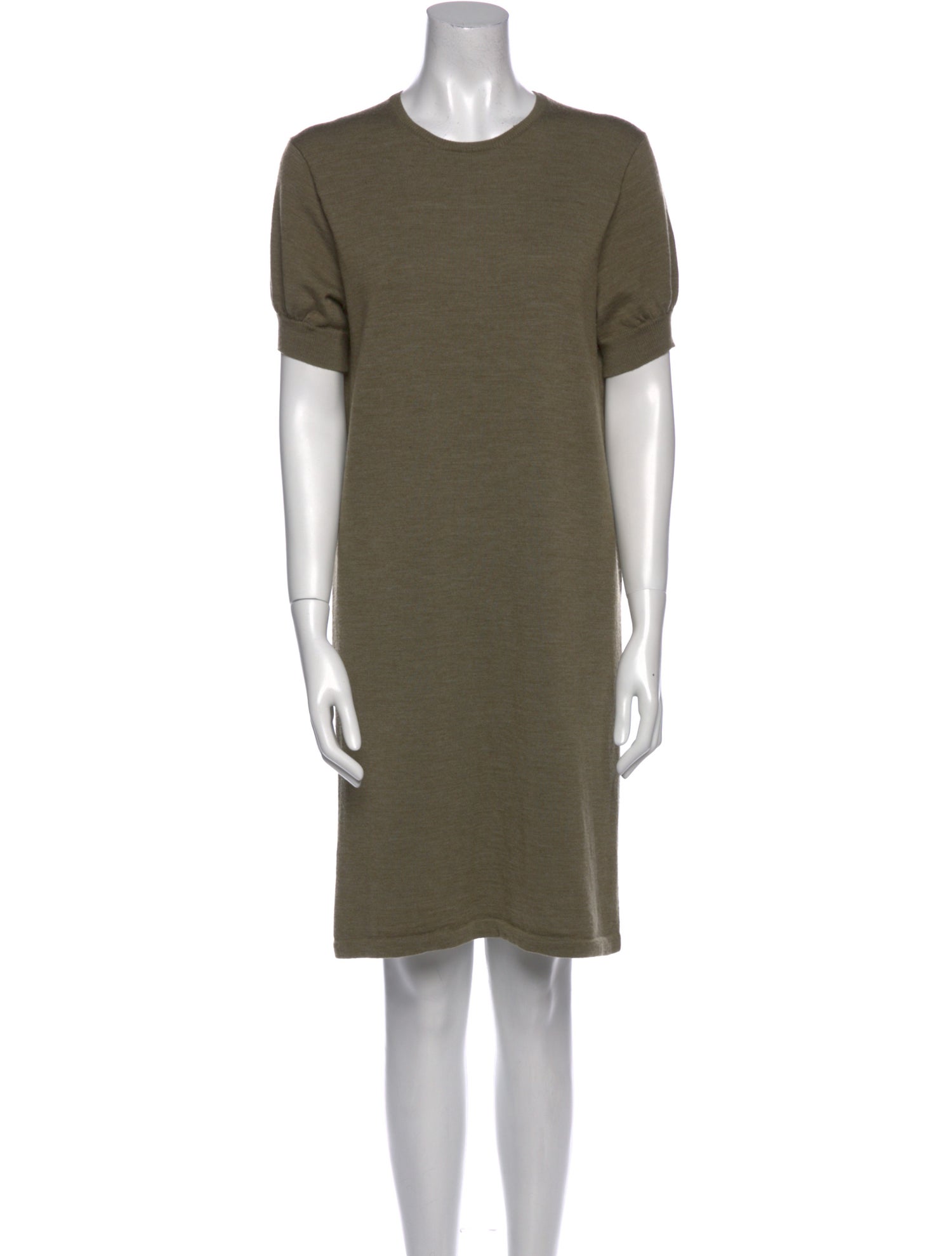 Ralph Lauren Merino Wool Knee-Length Dress