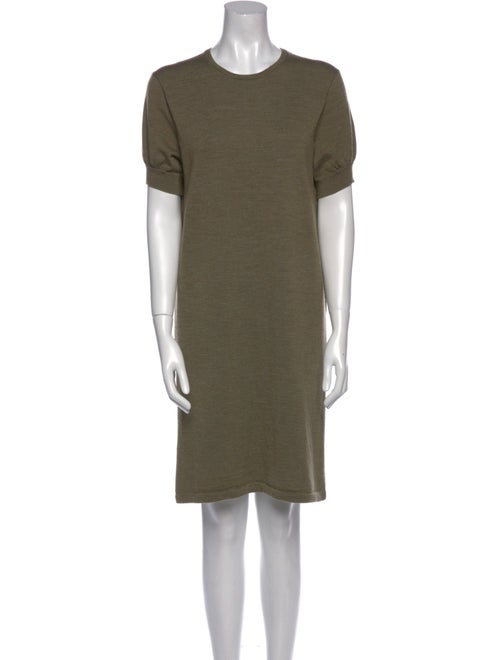Ralph Lauren Merino Wool Knee-Length Dress